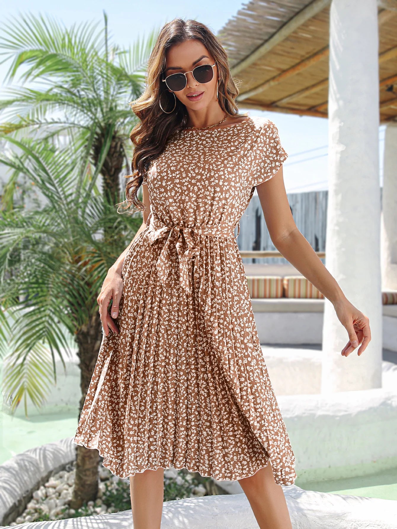 Elina™ - Elegante bloemenjurk