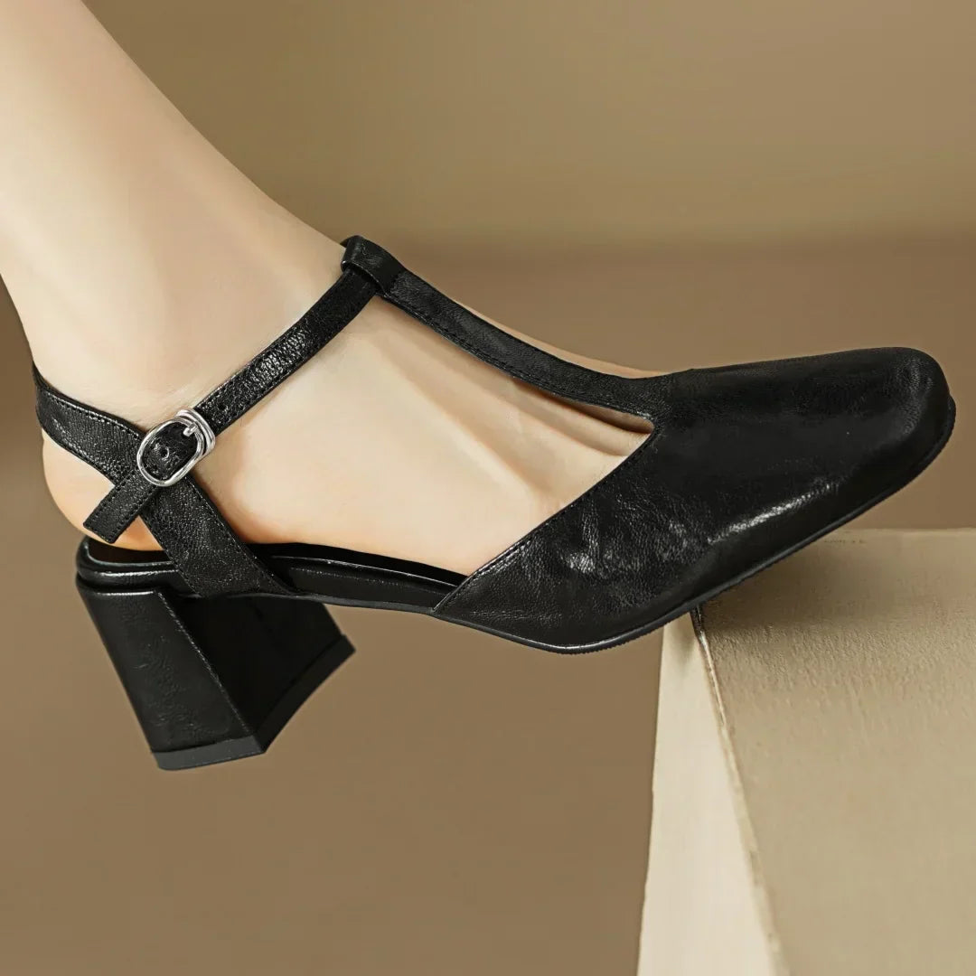 Beatrica Leren Mary Janes