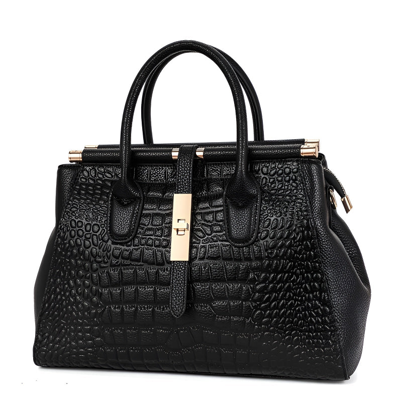 Elysian Croc Handtas