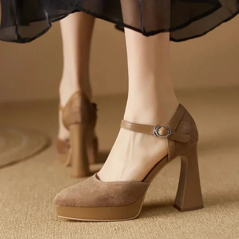 Celeste Elegante Mary Janes