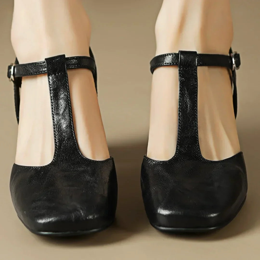 Beatrica Leren Mary Janes