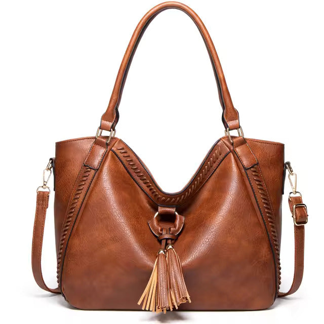 Adeline - Premium Leren Tote