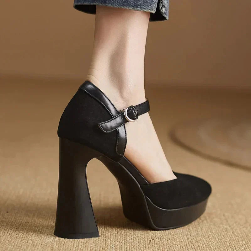 Celeste Elegante Mary Janes