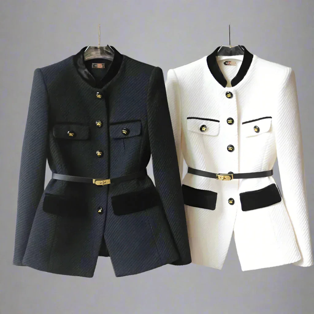Beatrice Wollen Jas | Tijdloze Elegantie