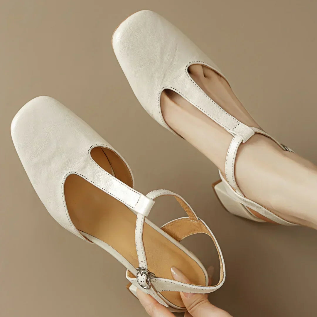 Beatrica Leren Mary Janes