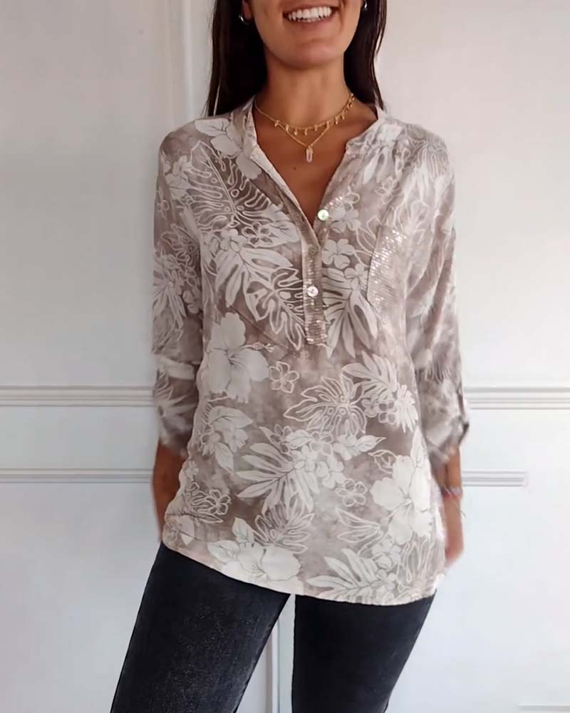 Sorella – Bloemenprint Blouse