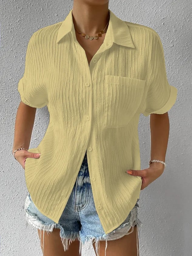 Brielle™ | Ontspannen Textured Top