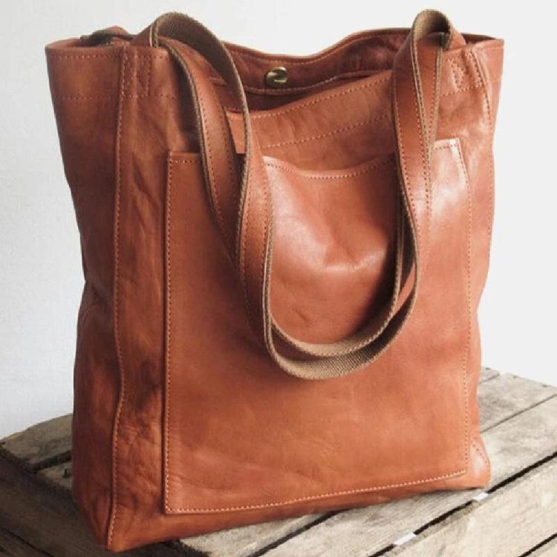 Elysia - Klassieke Leren Tote