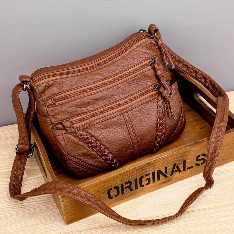 Sofie - Zachte Leren Tas