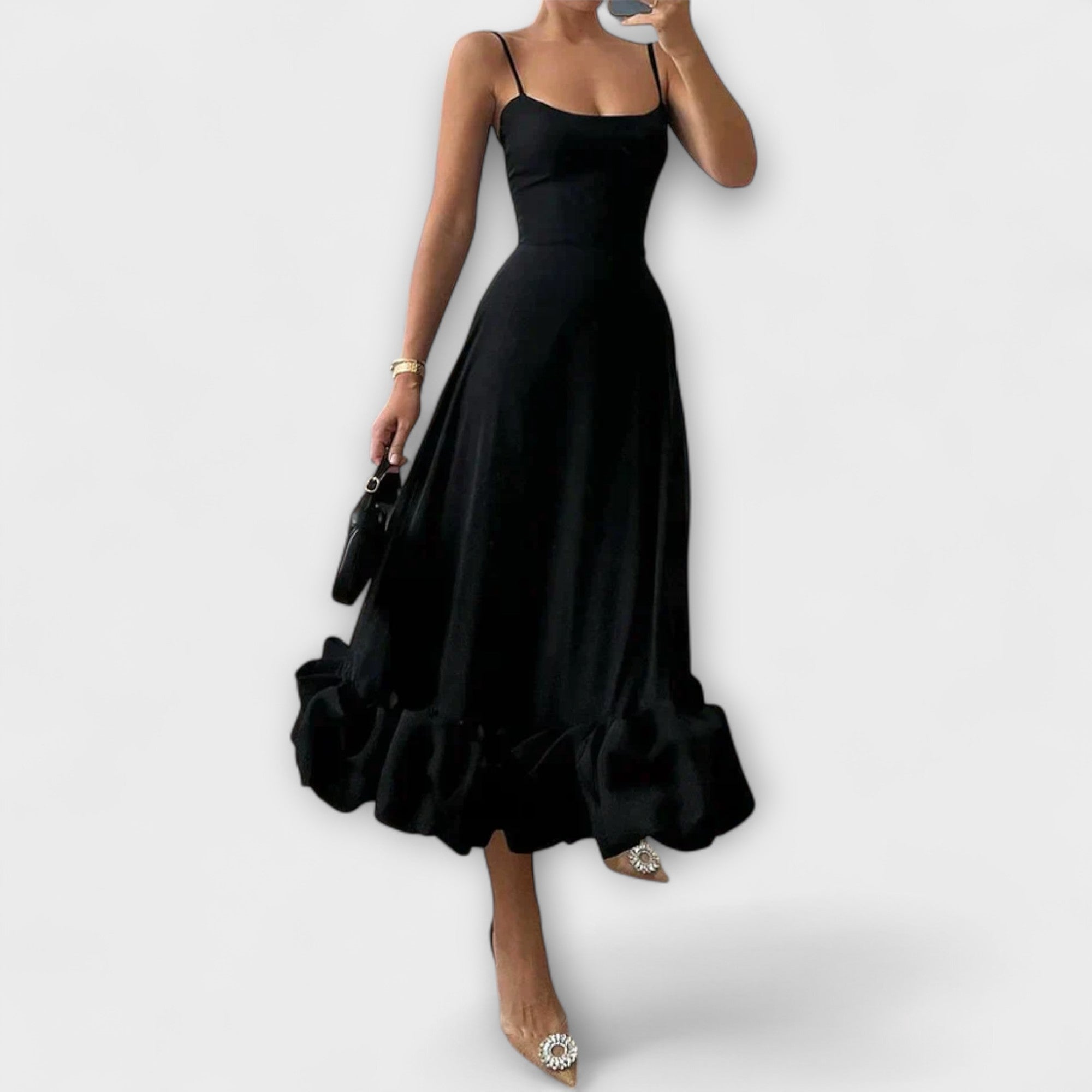 Lily - Feestelijke Midikleid