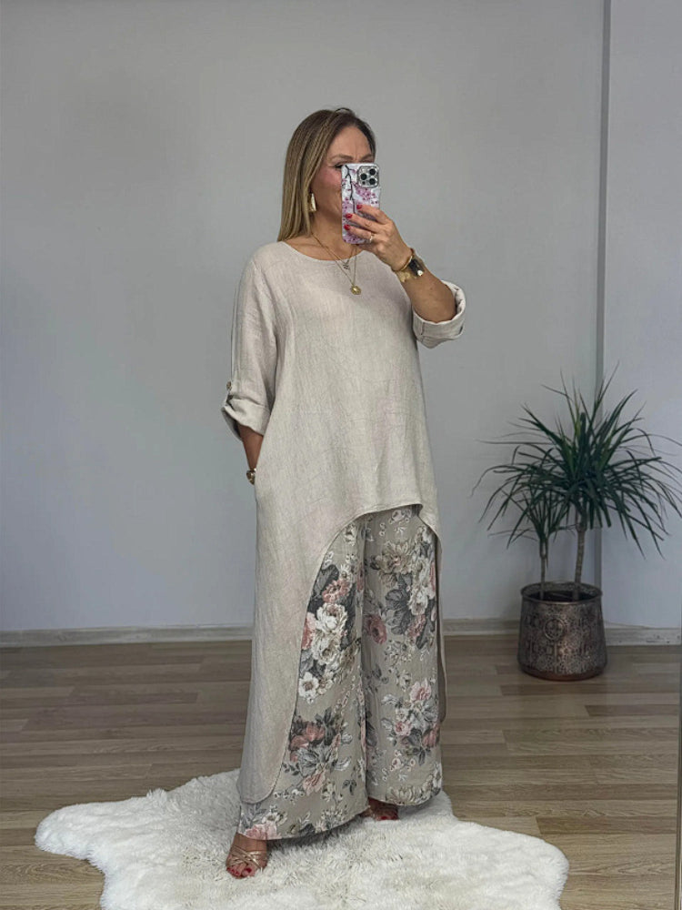 Chara – Elegante Set met Print