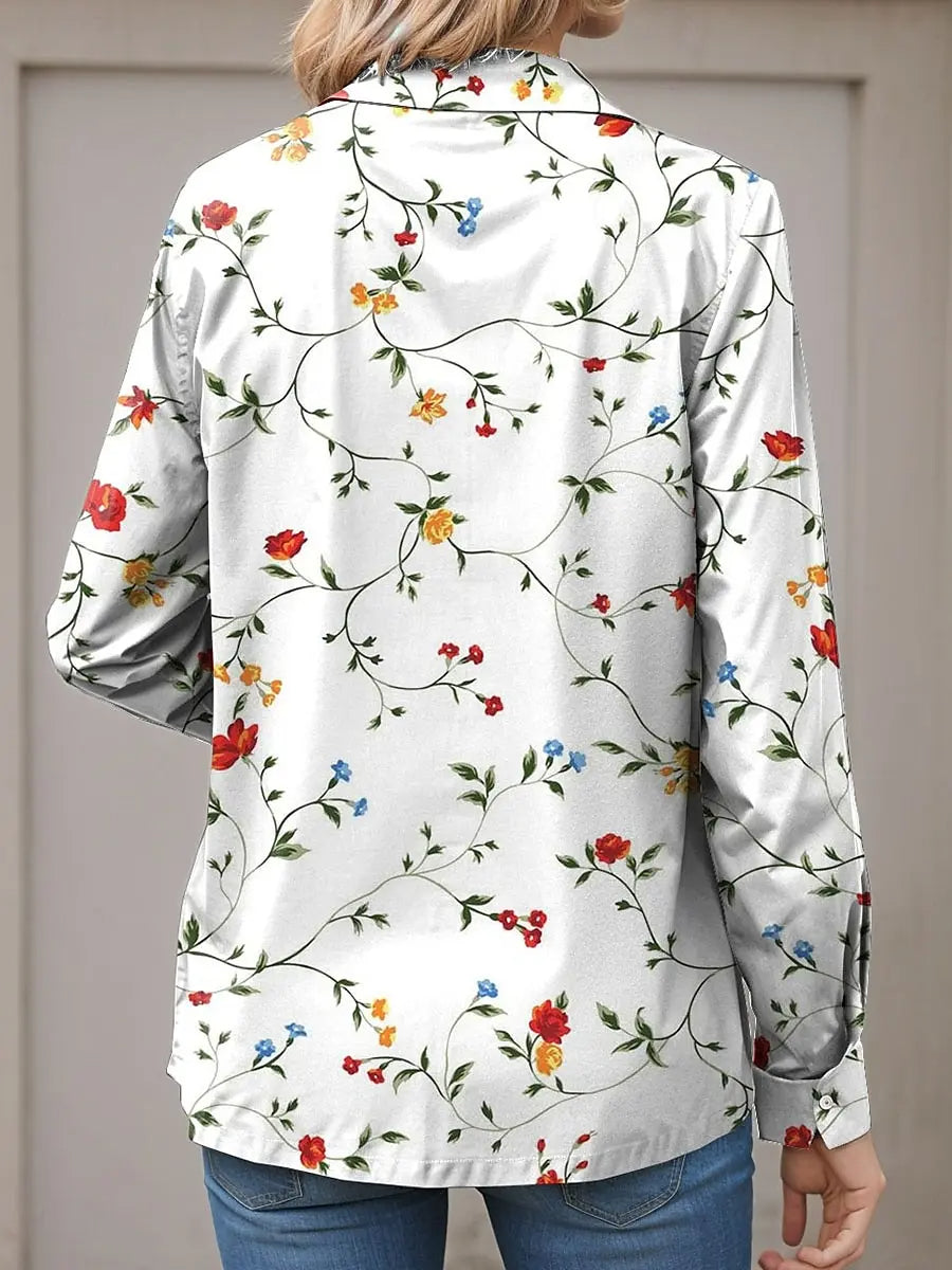 Alexia – Blouse met Bloemenprint