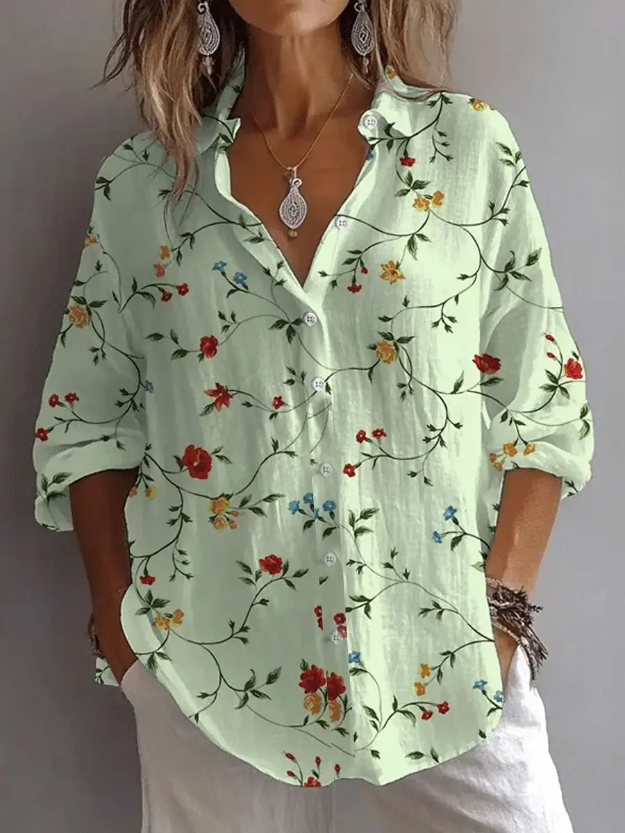 Alexia – Blouse met Bloemenprint