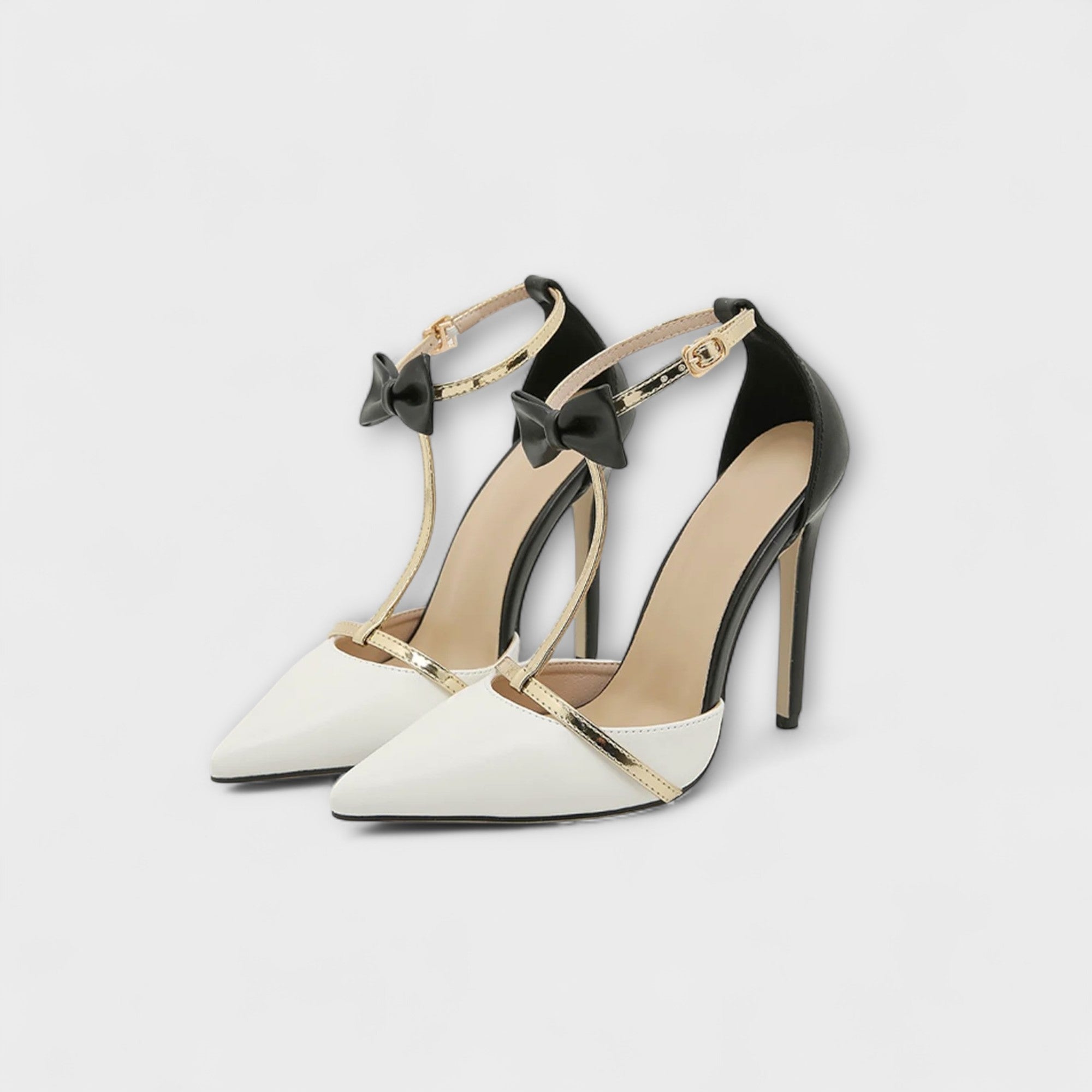 Danielle - Kleurafgebakende puntige Stiletto-hakken