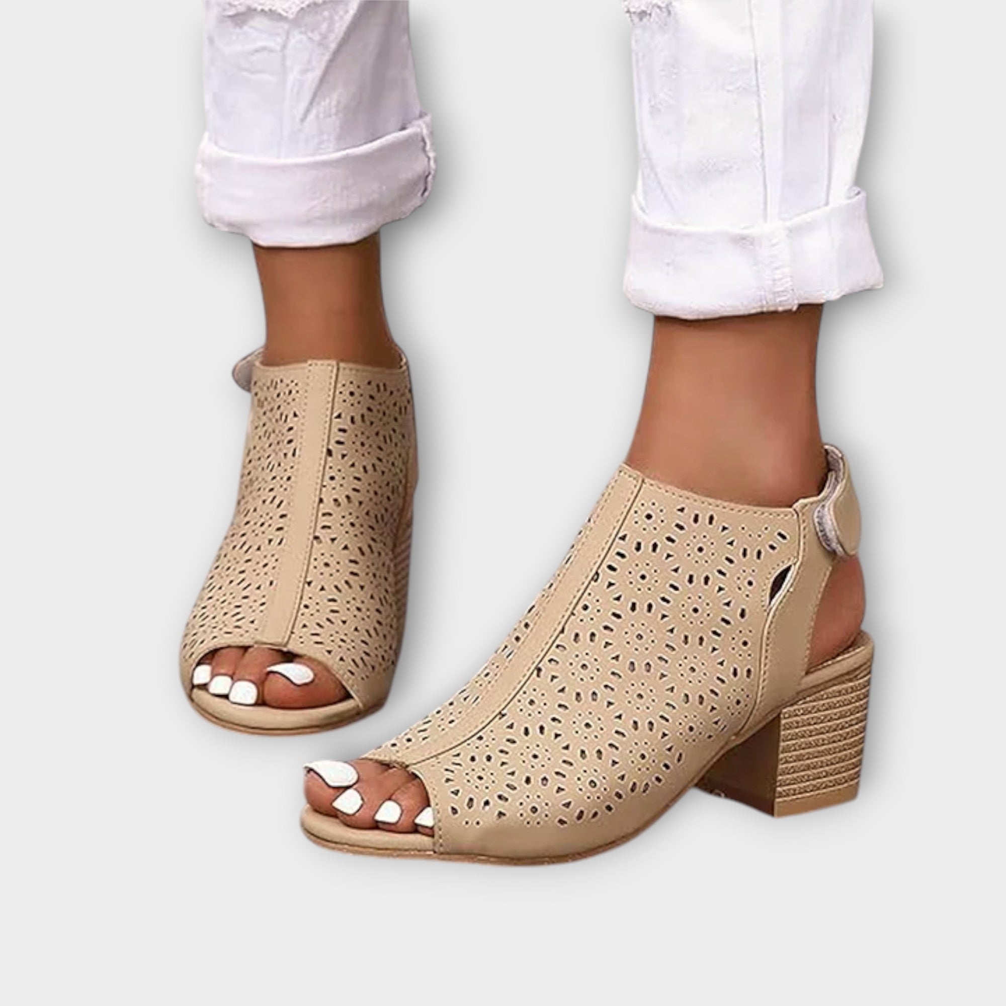Brenda - Effen chunky hakken