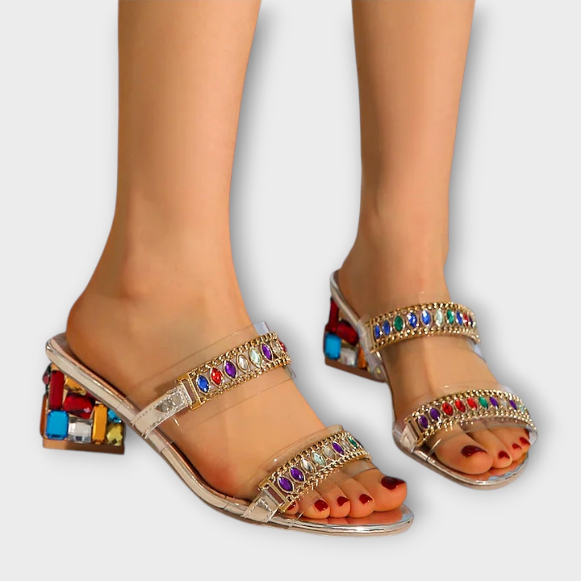 Brianna - Plateausandalen met een chunky hak