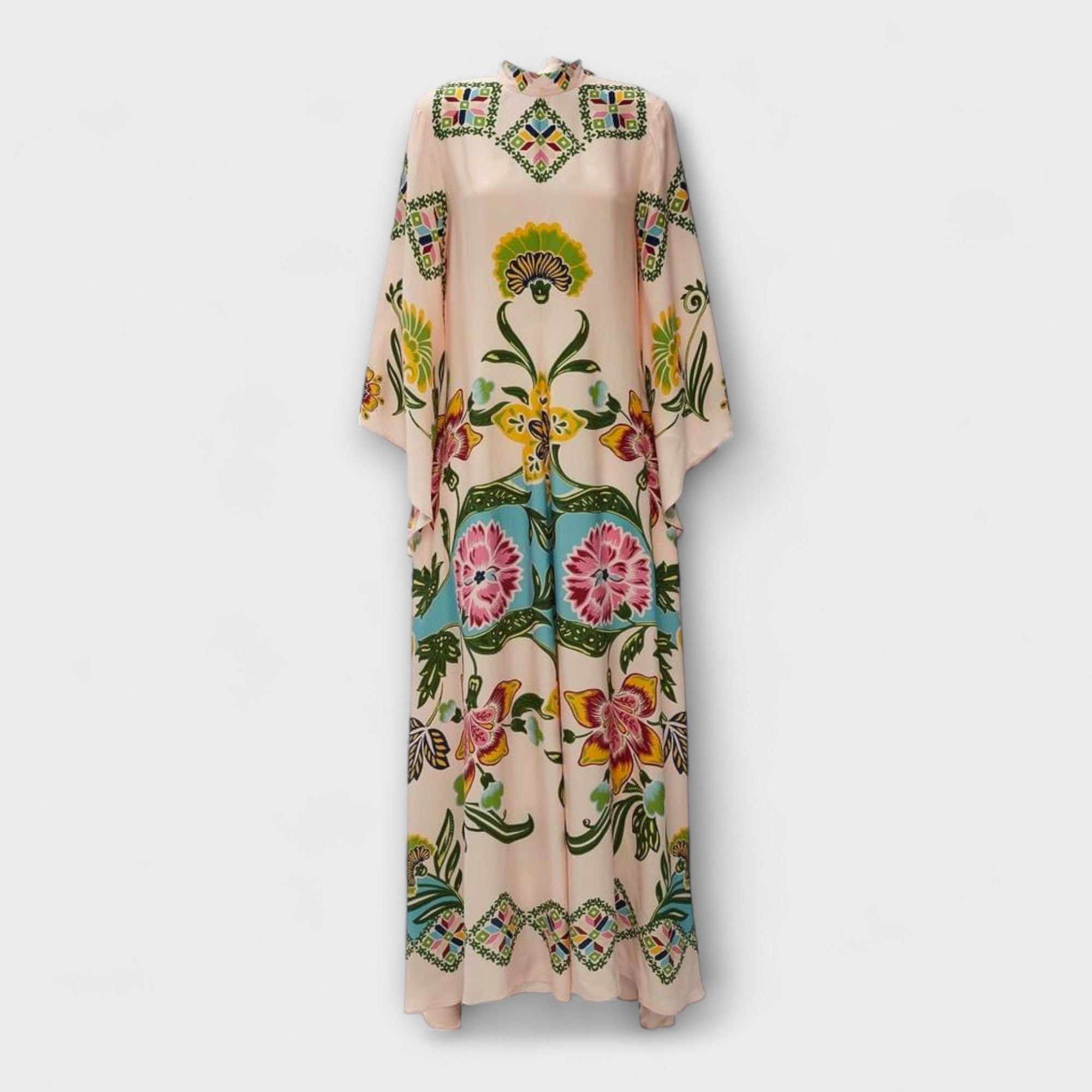 Lisa - Elegante Maxikleid met bloemendruk en vloeiende ontwerp