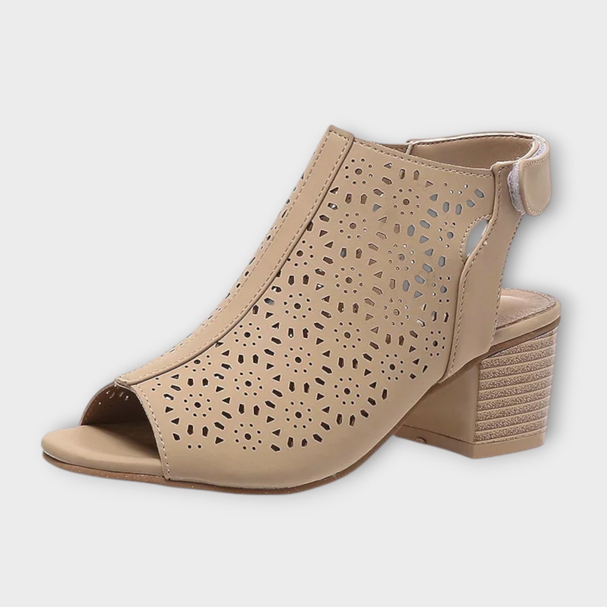 Brenda - Effen chunky hakken