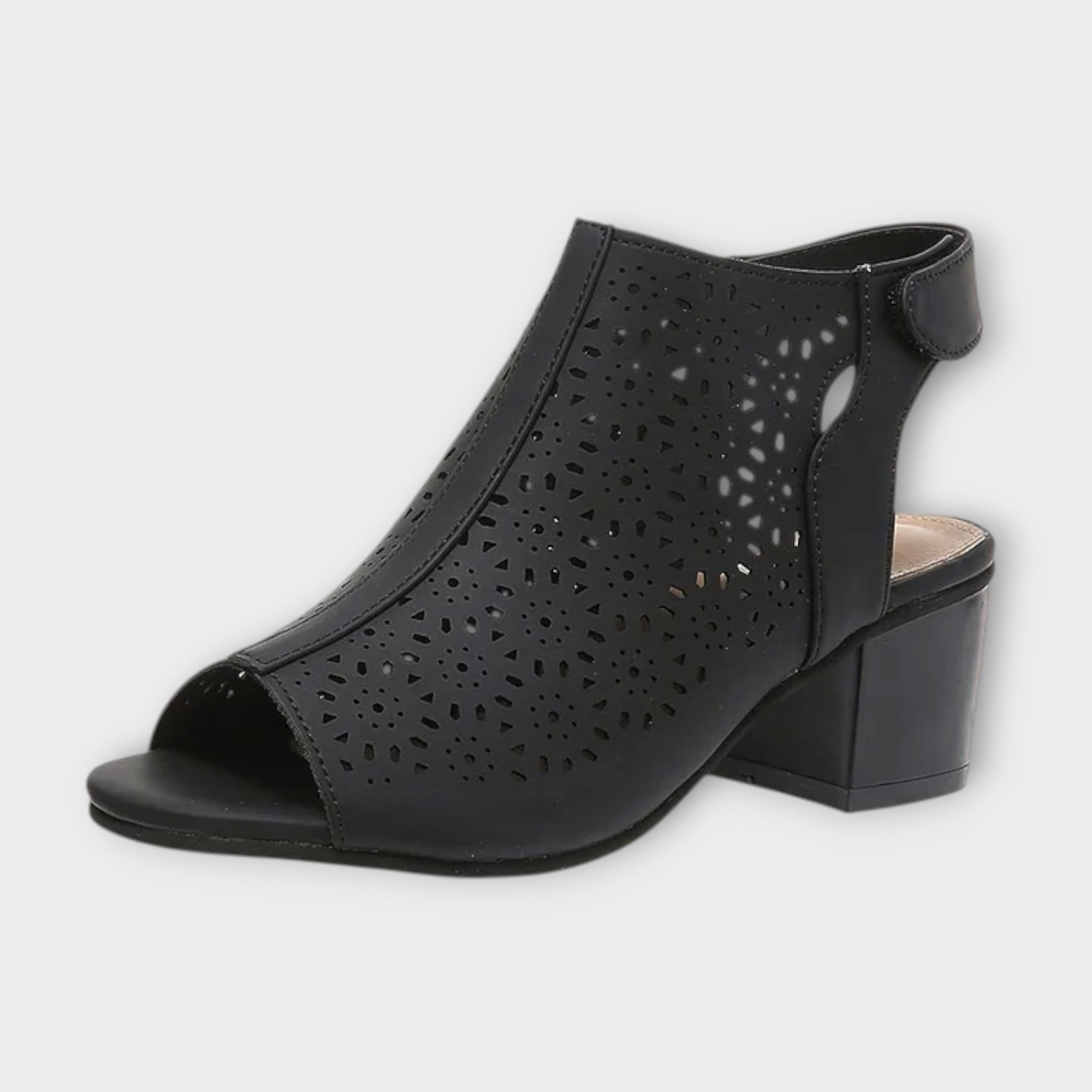 Brenda - Effen chunky hakken