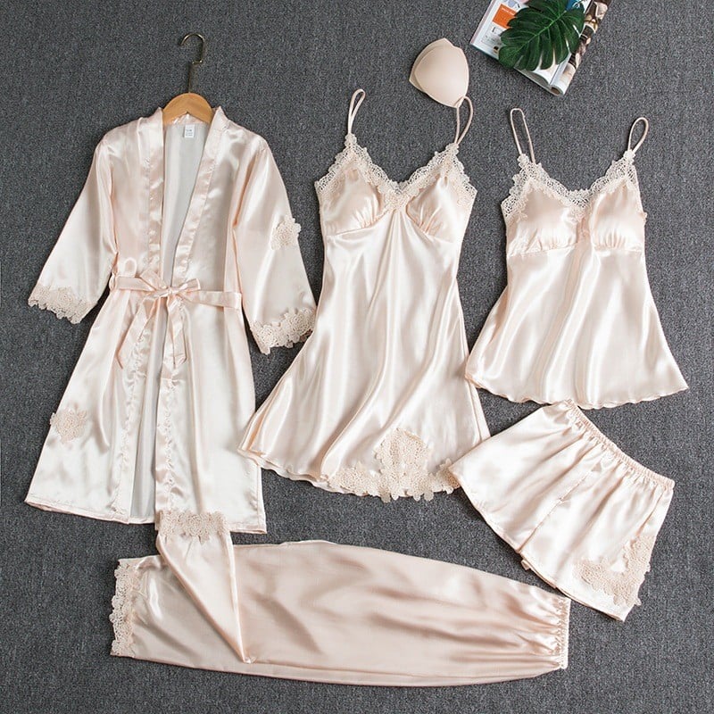 Helene | 5-delige nachtkleding set
