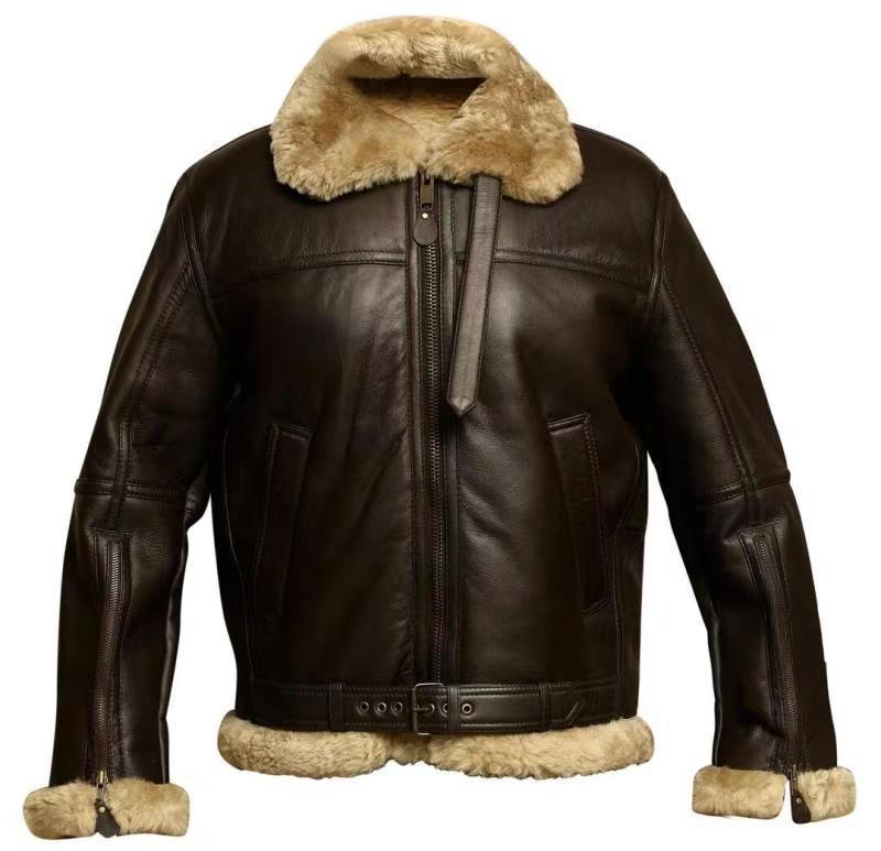 Kristian™ - Premium jas in shearling-stijl