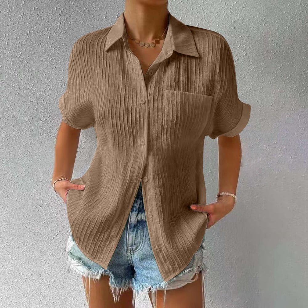 Brielle™ | Ontspannen Textured Top