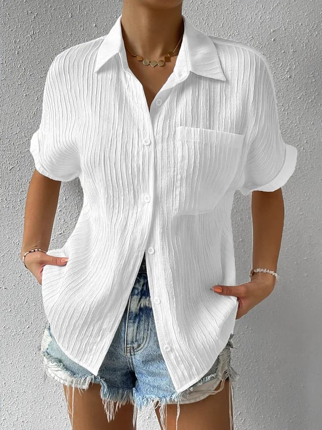 Brielle™ | Ontspannen Textured Top