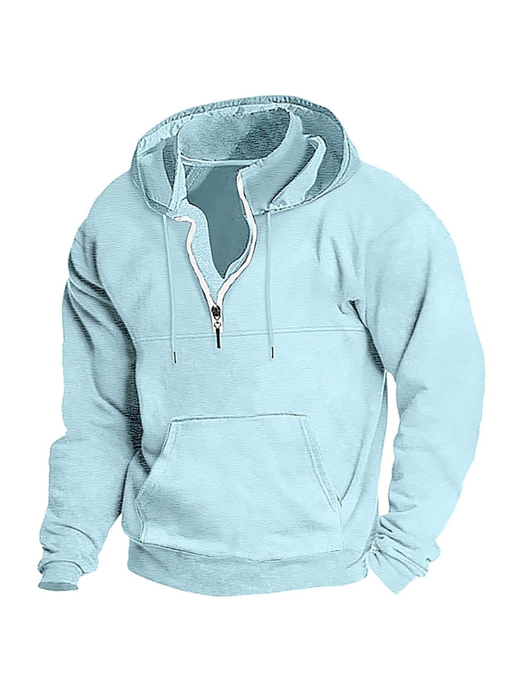 Shane – Hoodie met halve rits