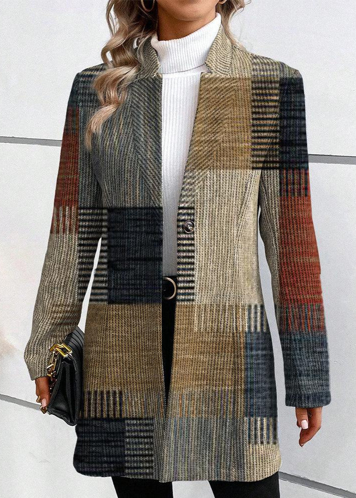 Elodie – Elegante blazer met patroon