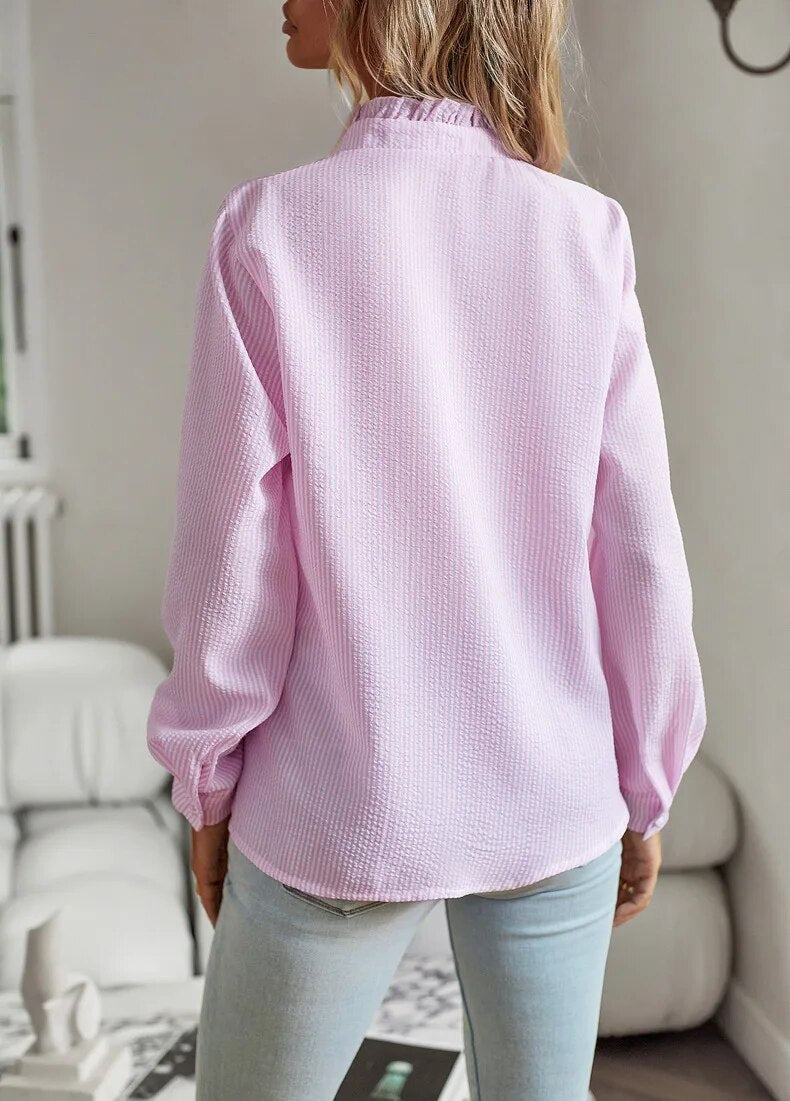 Susan™ | Elegante Polo Blouse