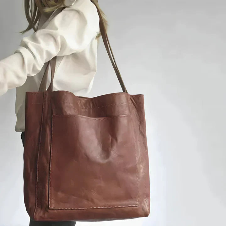 Elysia - Klassieke Leren Tote