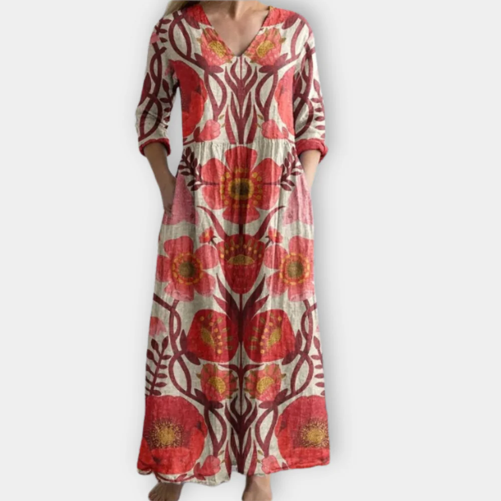 Meadow - Chic Bohemian Zomerstijl Jurk