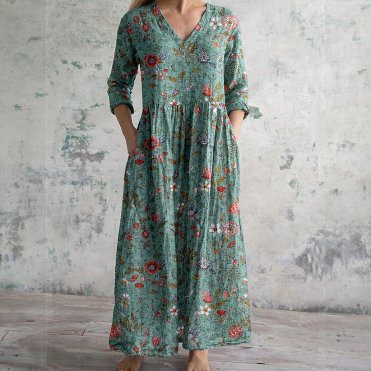 Elianna - Elegant bloemenjurk