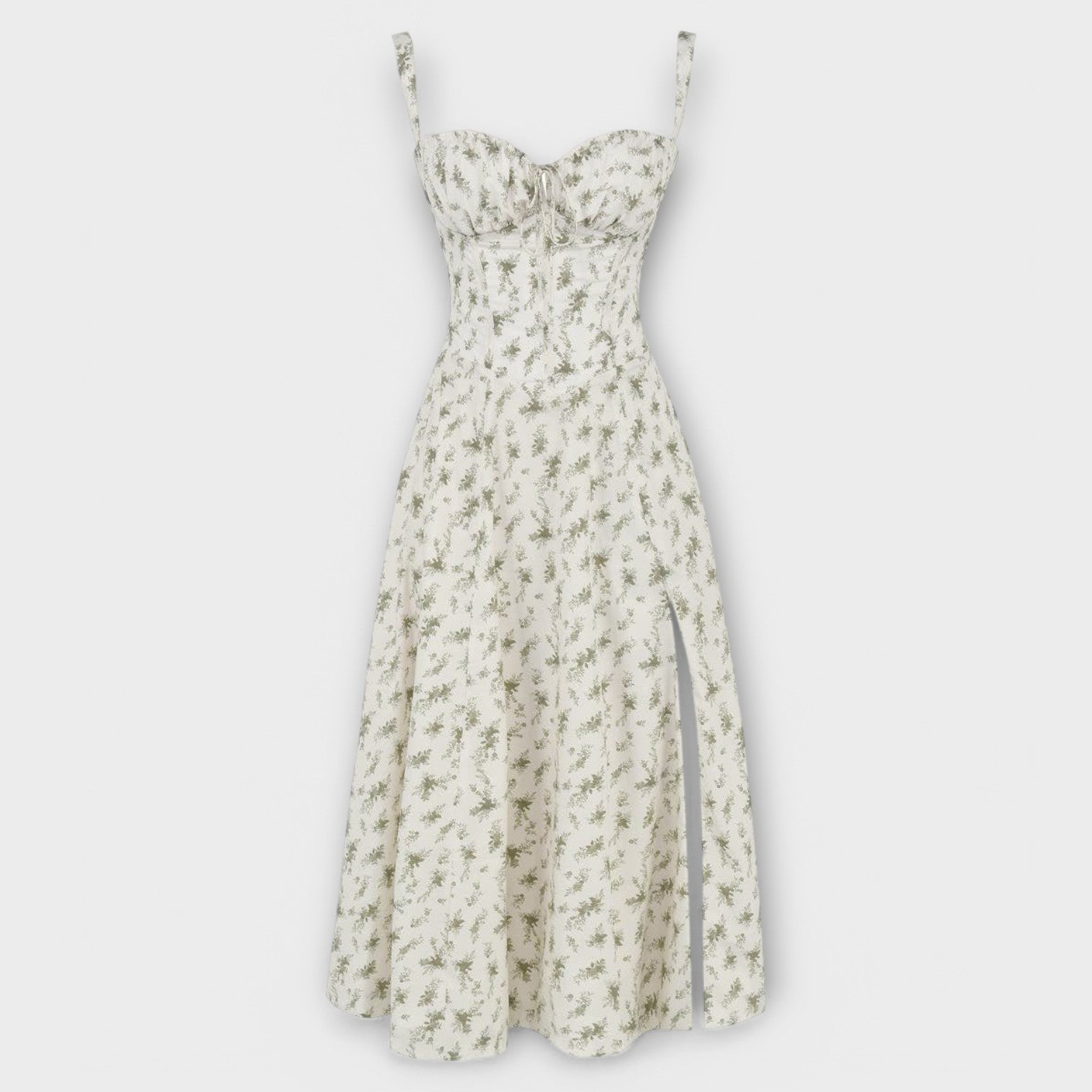 Kiana - Korset Midi-jurk