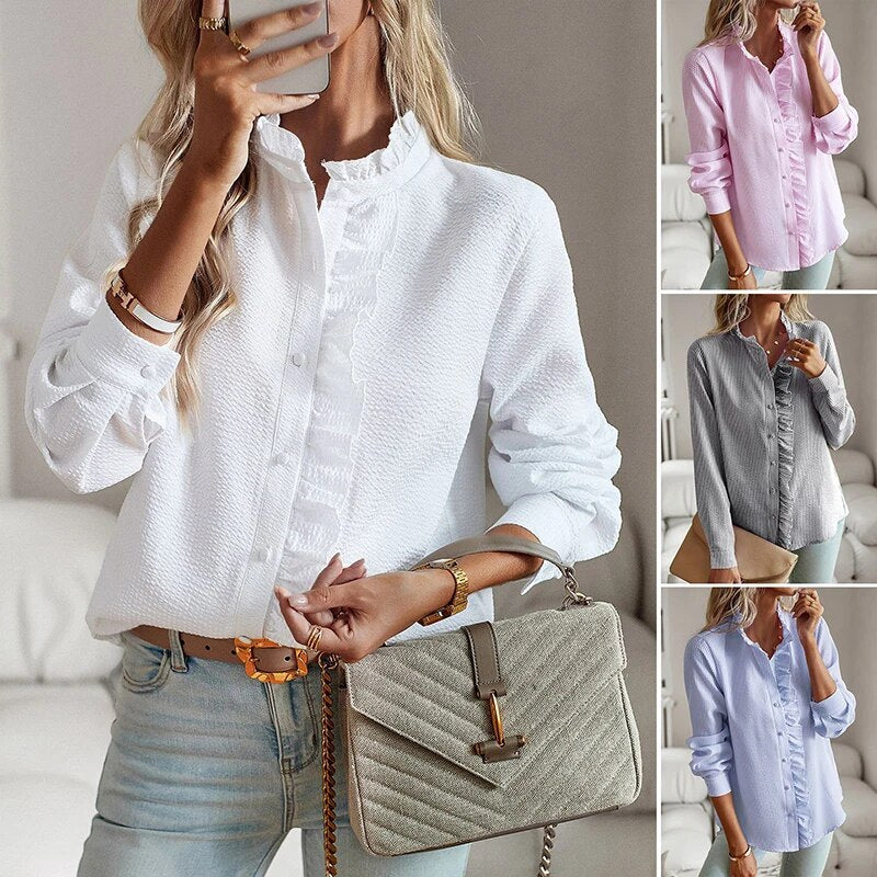 Susan™ | Elegante Polo Blouse