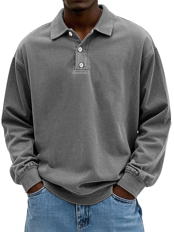 Maxime™ Vintage Lange Mouw Shirt