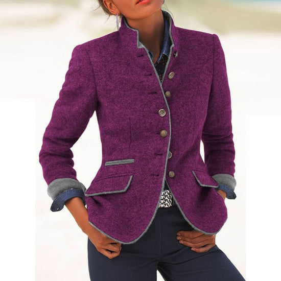 Mirjam – Elegante blazer met knopen
