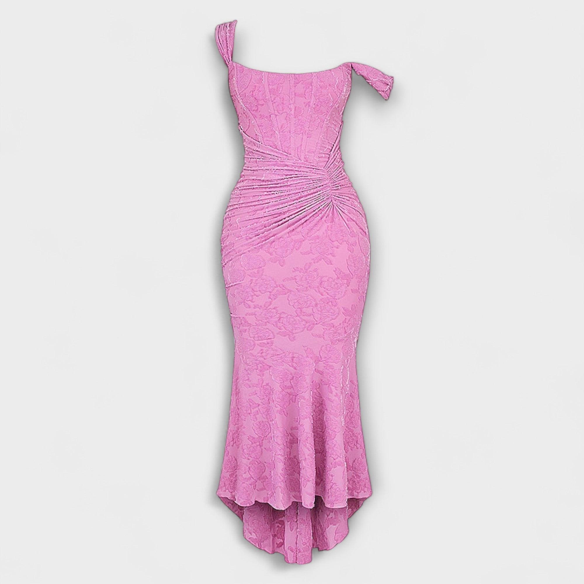 Renske - Lange jurk met elegante en verfijnde korsetten