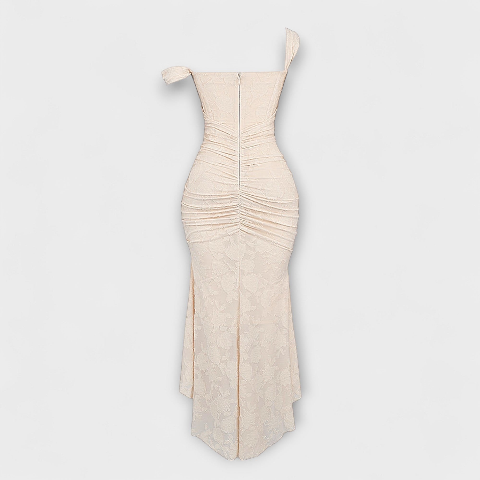 Renske - Lange jurk met elegante en verfijnde korsetten