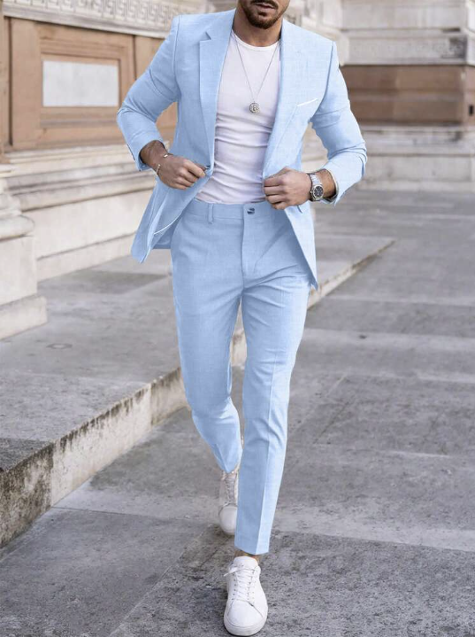 Sandro™ | Elegante Mannen Kostuum (Jacket + Broek)