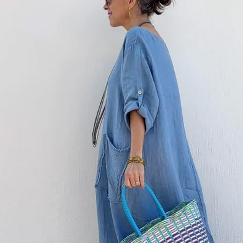 Fenna – Jurk met Relaxte Pasvorm