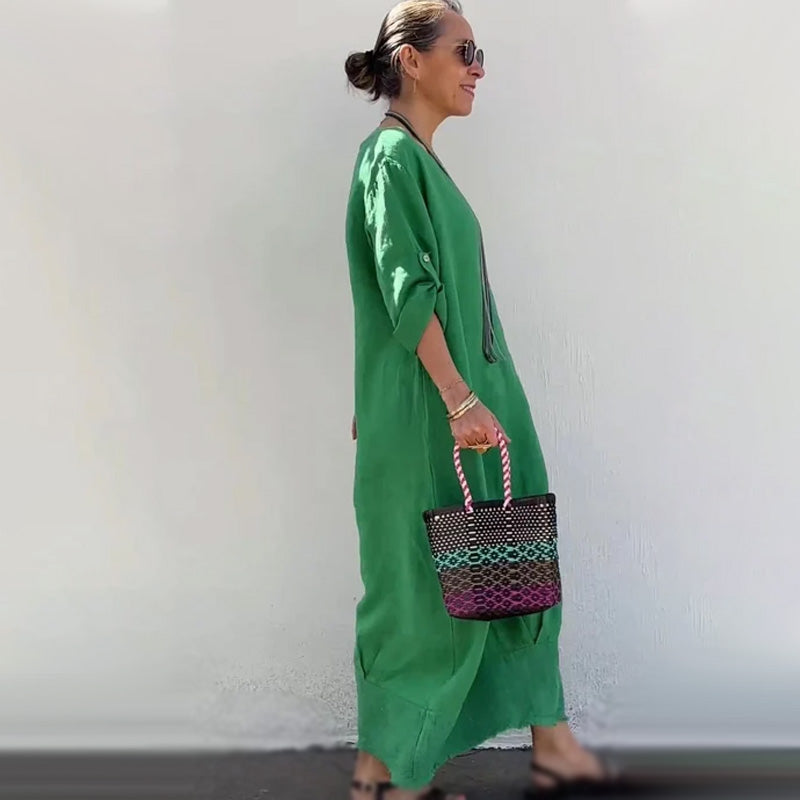 Fenna – Jurk met Relaxte Pasvorm