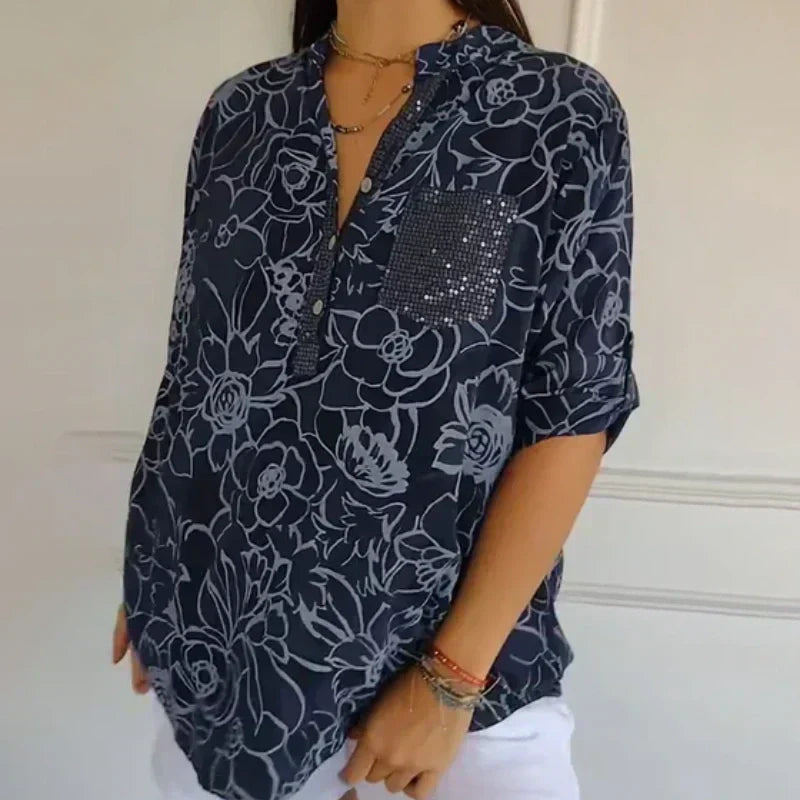 Lotte – Bloemenprint Blouse