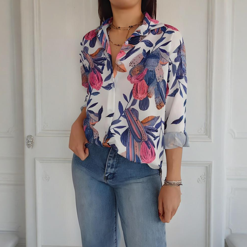 Elise – Blouse in luchtige viscose