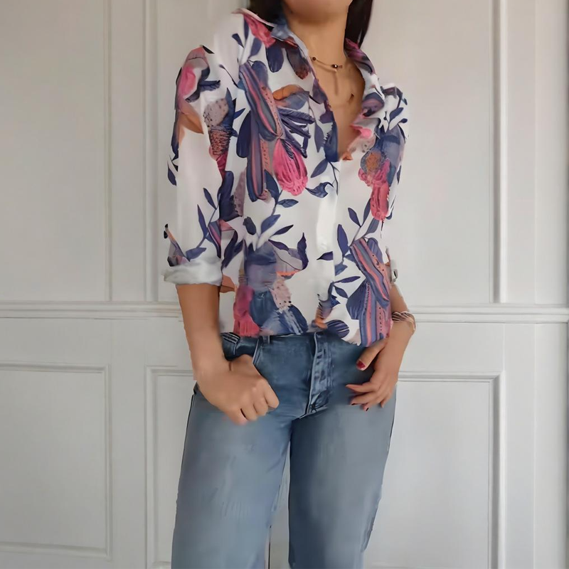 Elise – Blouse in luchtige viscose
