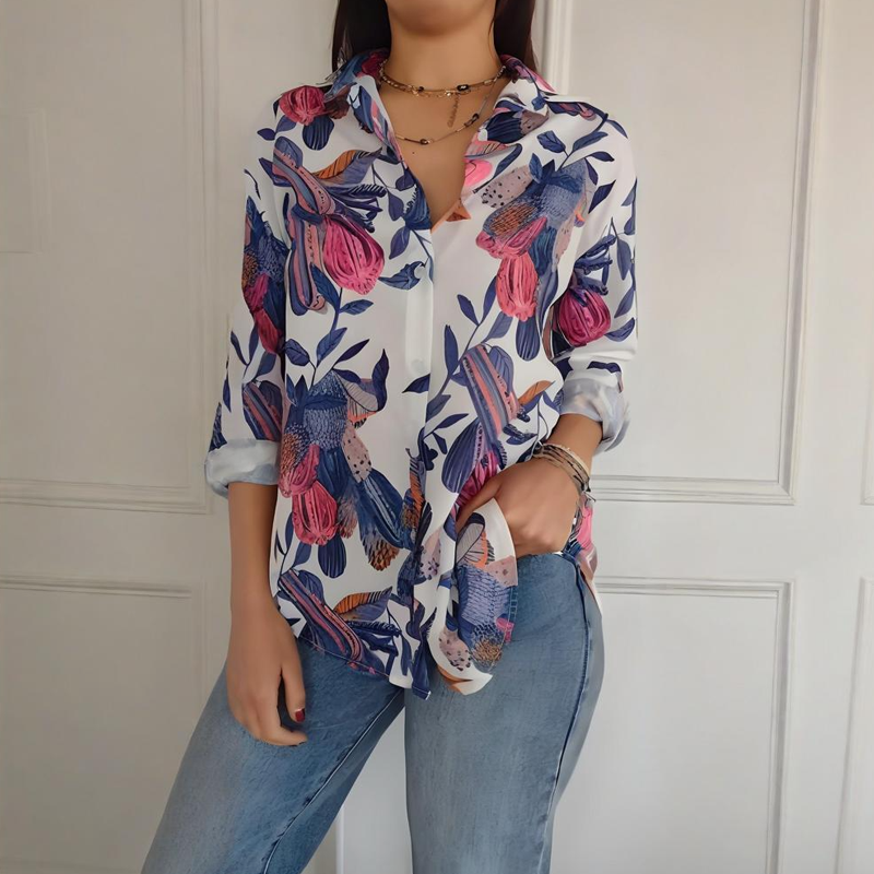 Elise – Blouse in luchtige viscose