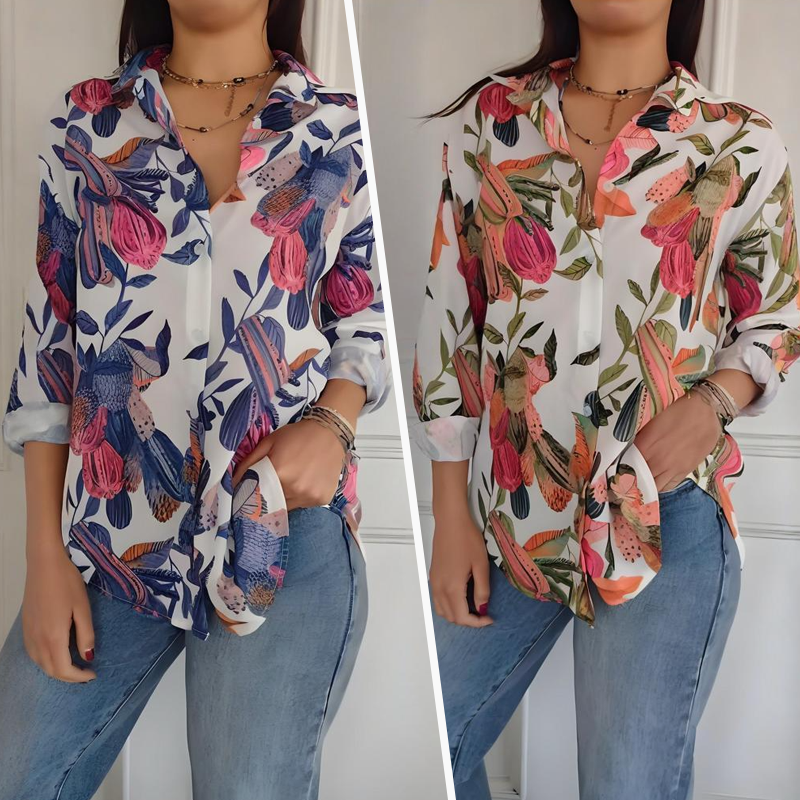 Elise – Blouse in luchtige viscose