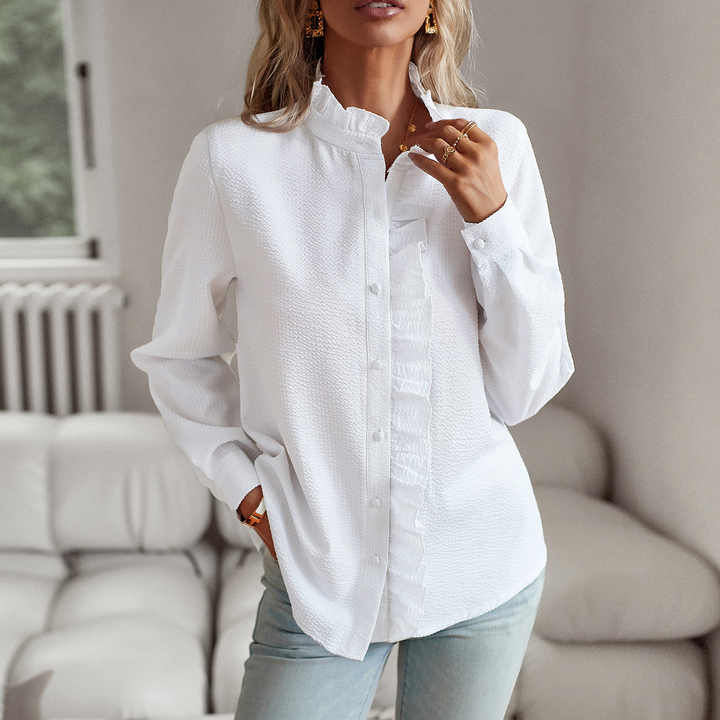 Susan™ | Elegante Polo Blouse